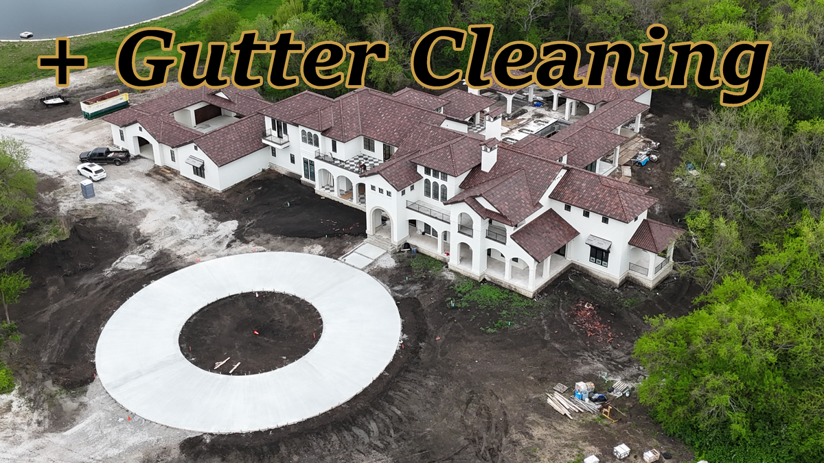 Clay Tile Roof Yearly Maintenance Plan + Gutter Cleaning